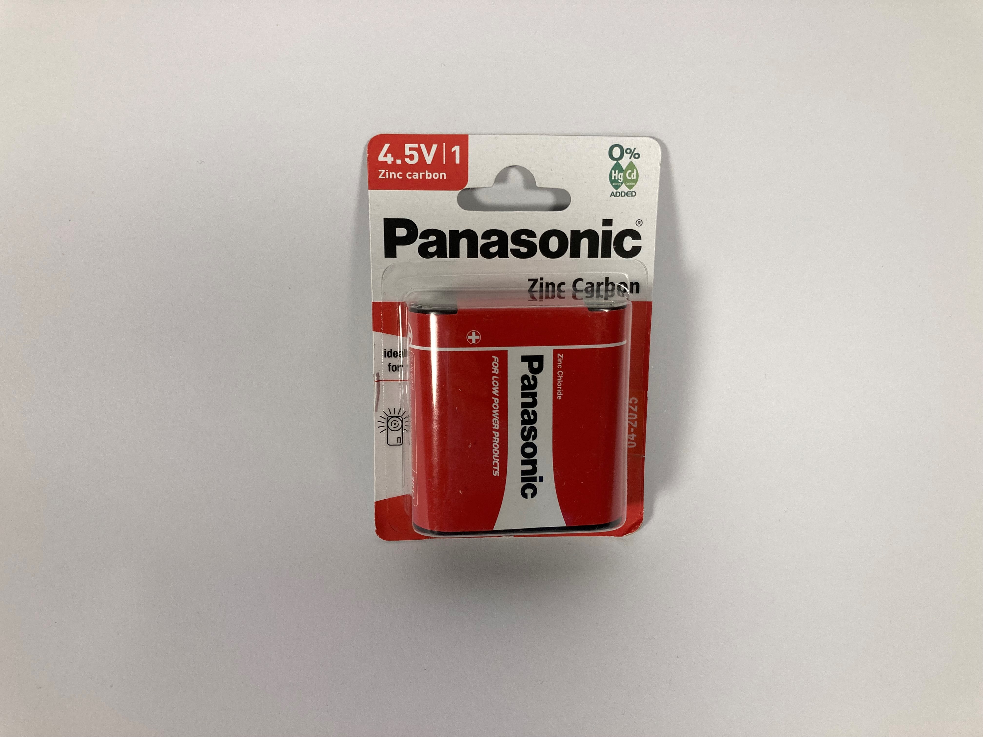 Panasonic 4,5 Volt batteri | Bremdal Radio